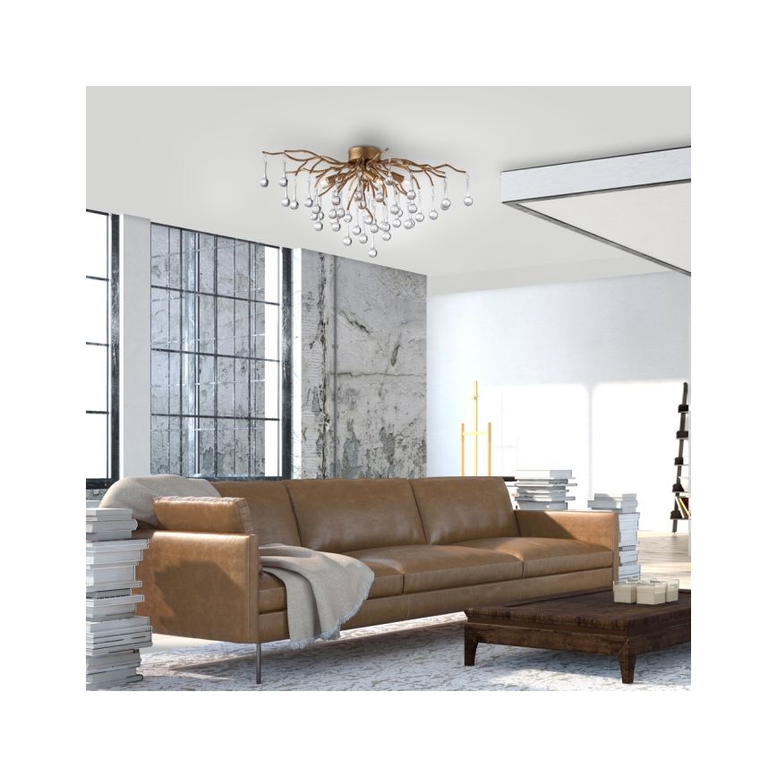 Paul Neuhaus 8090-11 - Candelabro integrado ICICLE 4xG9/40W/230V