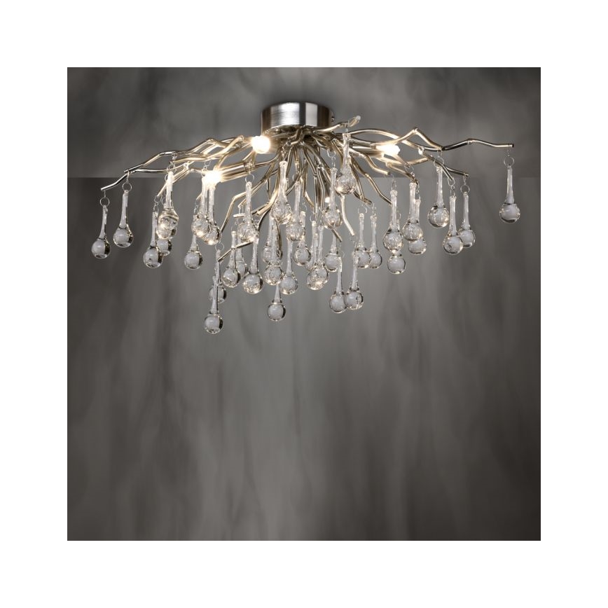 Paul Neuhaus 8090-55 - Candeeiro integrado ICICLE 4xG9/40W/230V