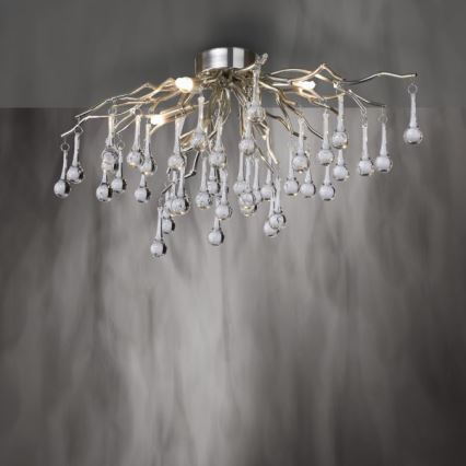Paul Neuhaus 8090-55 - Candeeiro integrado ICICLE 4xG9/40W/230V