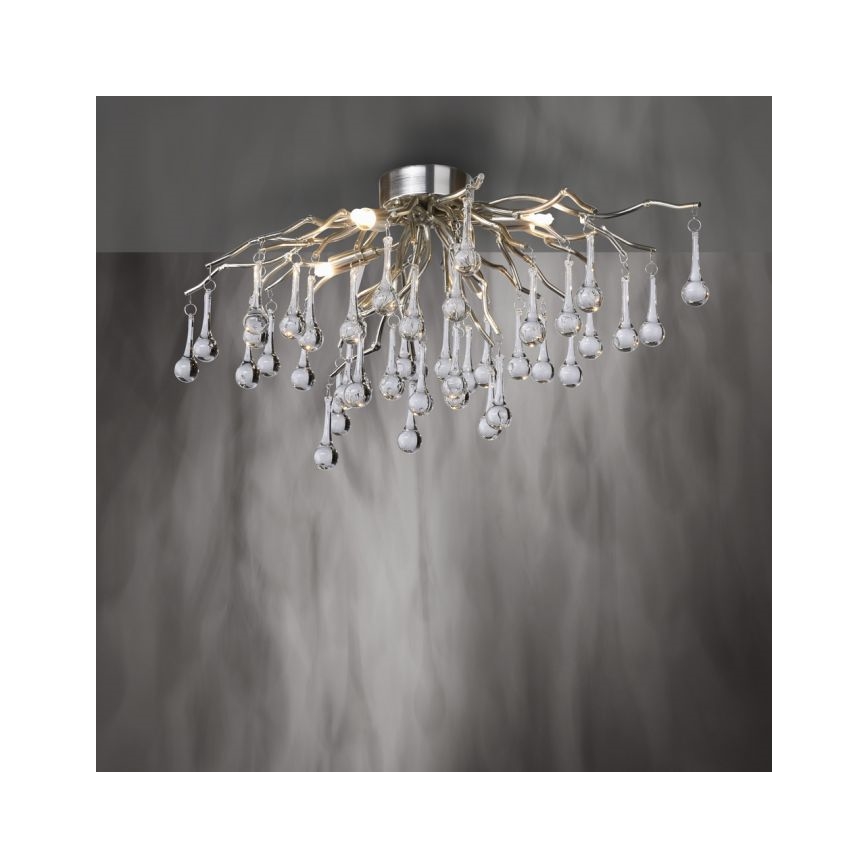 Paul Neuhaus 8090-55 - Candeeiro integrado ICICLE 4xG9/40W/230V
