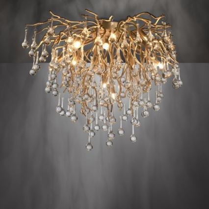 Paul Neuhaus 8091-11 - Candelabro integrado ICICLE 9xG9/40W/230V