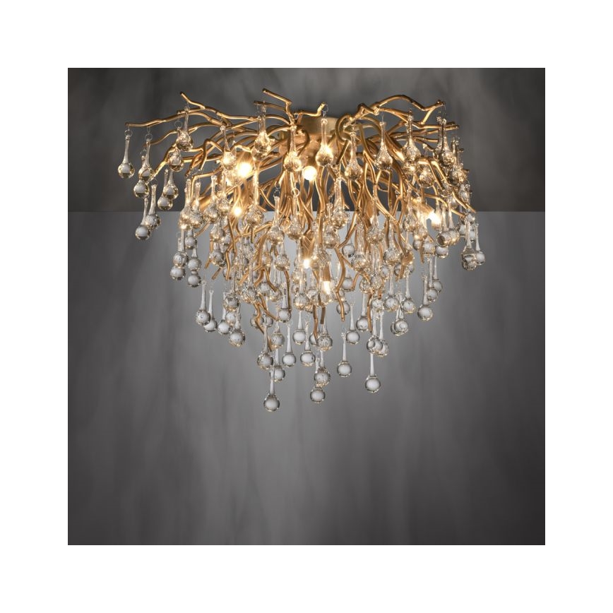 Paul Neuhaus 8091-11 - Candelabro integrado ICICLE 9xG9/40W/230V