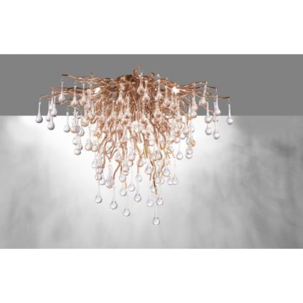Paul Neuhaus 8091-11 - Candelabro integrado ICICLE 9xG9/40W/230V