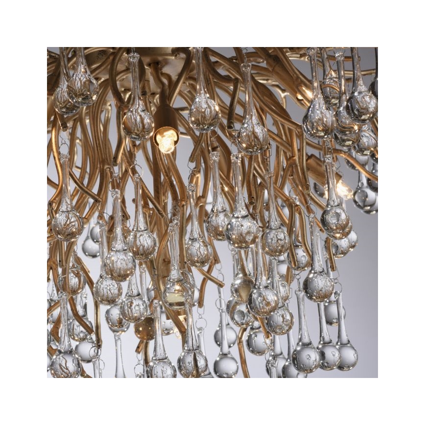 Paul Neuhaus 8091-11 - Candelabro integrado ICICLE 9xG9/40W/230V