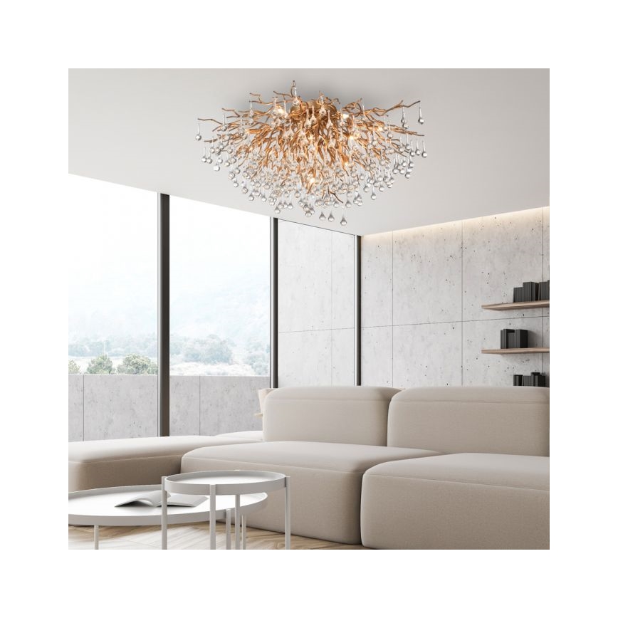 Paul Neuhaus 8092-11 - Iluminação de teto ICICLE 14xG9/40W/230V