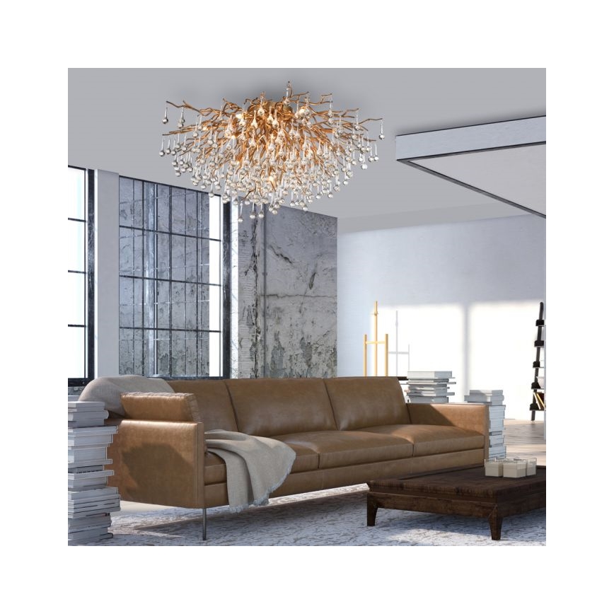 Paul Neuhaus 8092-11 - Iluminação de teto ICICLE 14xG9/40W/230V