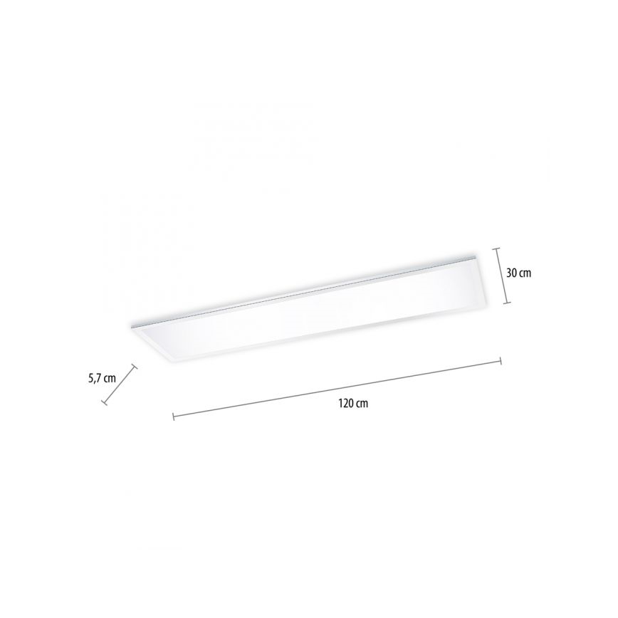 Paul Neuhaus 8112-17 - Painel montado à superfície LED com regulação FLAG LED/35W/230V