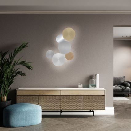 Paul Neuhaus 8152-79 - Iluminação de parede LED com regulação PUNTUA LED/1W/3,7V 2200 mAh + comando
