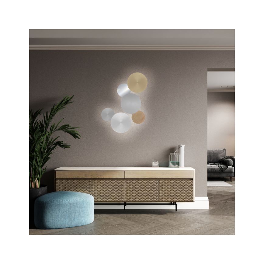 Paul Neuhaus 8152-79 - Iluminação de parede LED com regulação PUNTUA LED/1W/3,7V 2200 mAh + comando