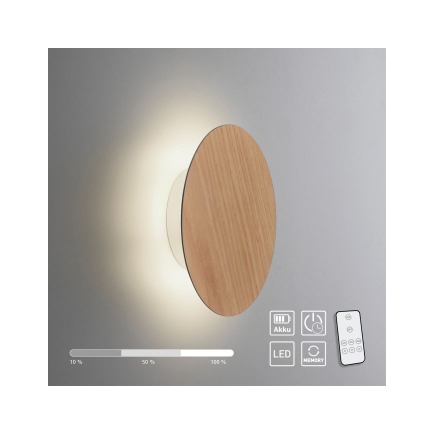 Paul Neuhaus 8152-79 - Iluminação de parede LED com regulação PUNTUA LED/1W/3,7V 2200 mAh + comando