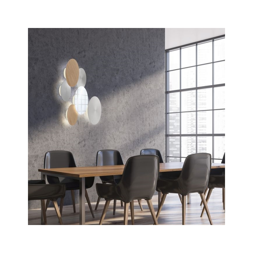 Paul Neuhaus 8153-79 - Iluminação de parede LED com regulação PUNTUA LED/1,3W/3,7V 2200 mAh + comando