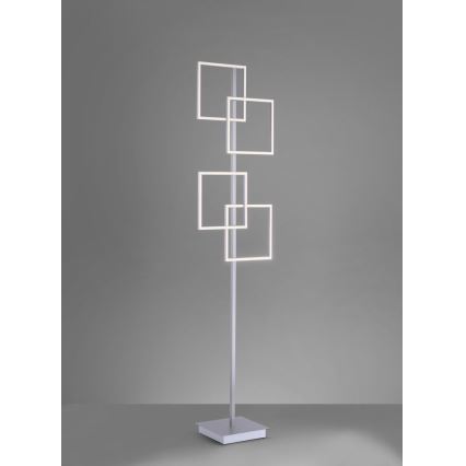 Paul Neuhaus 817-55 - Candeeiro de chão LED com regulação INIGO 4xLED/8W/230V + controlo remoto