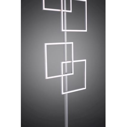 Paul Neuhaus 817-55 - Candeeiro de chão LED com regulação INIGO 4xLED/8W/230V + controlo remoto