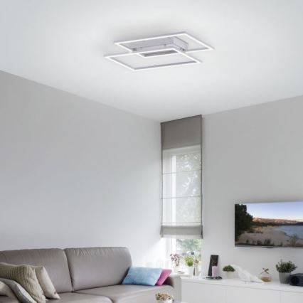 Paul Neuhaus 8192-55 - Lustre acoplado fosco LED INIGO 2xLED/12W/230V