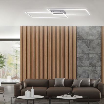 Paul Neuhaus 8194-55 - Candelabro fixo LED com regulação INIGO 2xLED/20W/230V