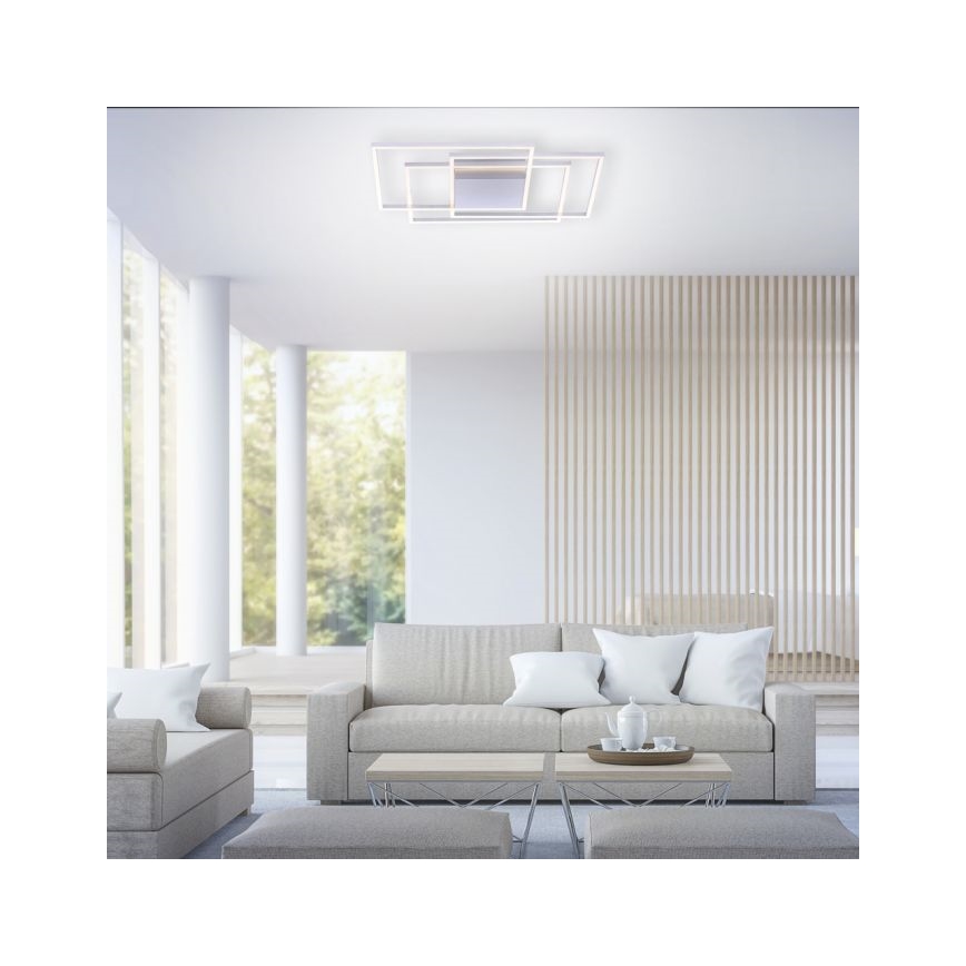 Paul Neuhaus 8256-55 - Candeeiro de teto fosco LED INIGO 3xLED/16W/230V