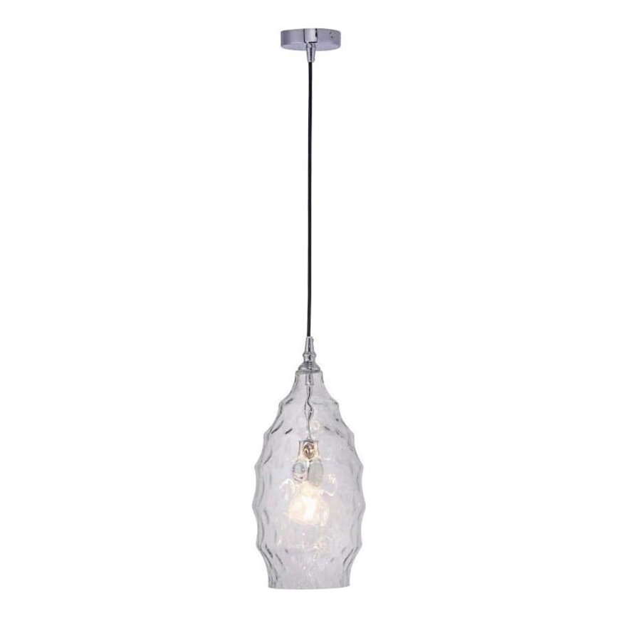 Paul Neuhaus 8267-00 - Candeeiro suspenso SCARLETT 1xE27/60W/230V diâmetro 19 cm transparente