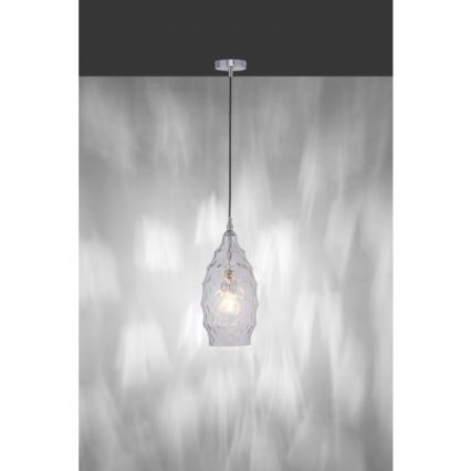 Paul Neuhaus 8267-00 - Candeeiro suspenso SCARLETT 1xE27/60W/230V diâmetro 19 cm transparente