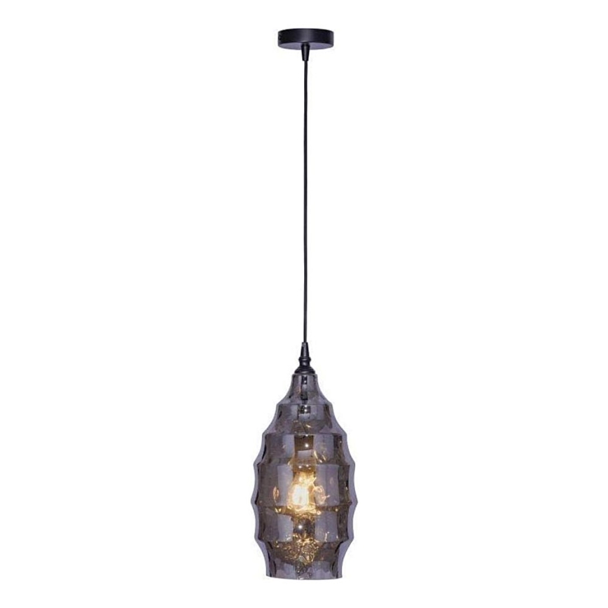 Paul Neuhaus 8267-25 - Candeeiro suspenso SCARLETT 1xE27/60W/230V diâmetro 19 cm preto