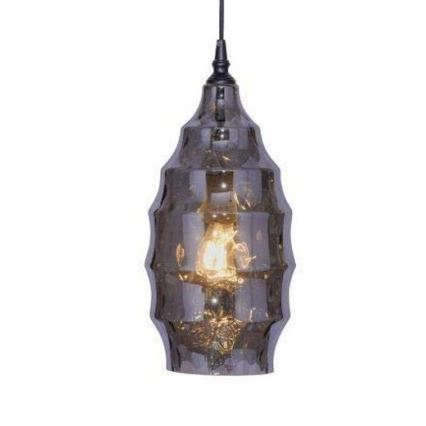 Paul Neuhaus 8267-25 - Candeeiro suspenso SCARLETT 1xE27/60W/230V diâmetro 19 cm preto