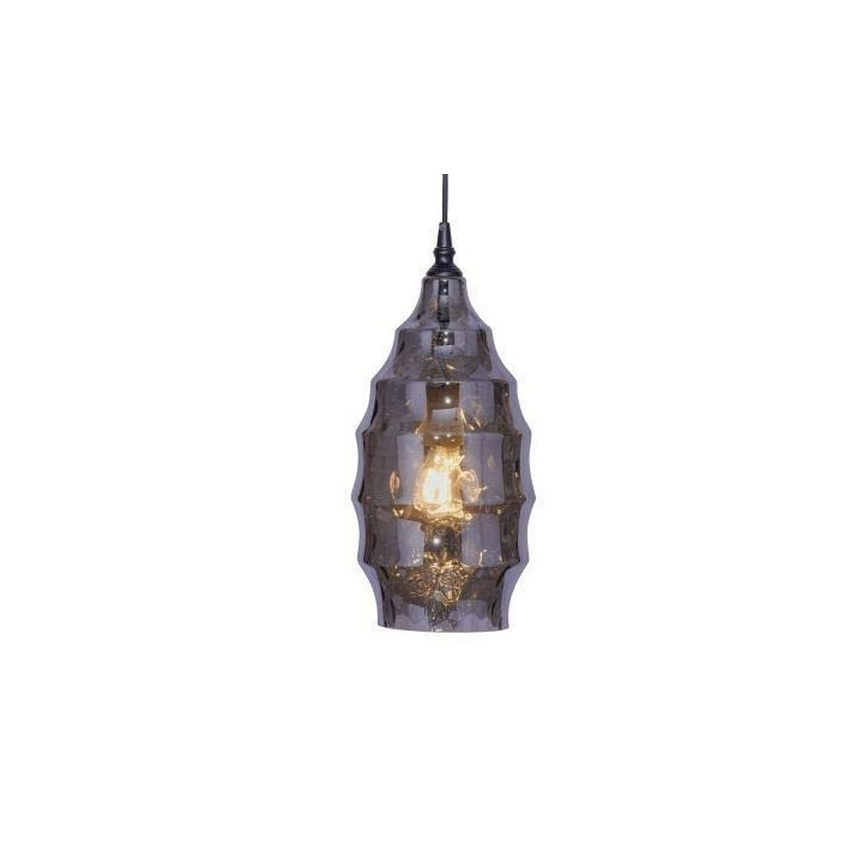 Paul Neuhaus 8267-25 - Candeeiro suspenso SCARLETT 1xE27/60W/230V diâmetro 19 cm preto