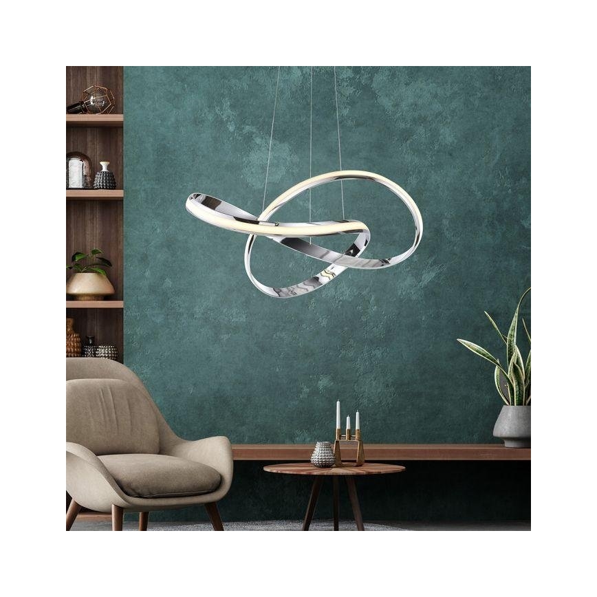 Paul Neuhaus 8291-17 - Candeeiro suspenso LED com regulação MELINDA LED/30W/230V