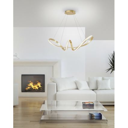 Paul Neuhaus 8292-12 - Candeeiro suspenso LED com regulação MELINDA LED/38W/230V