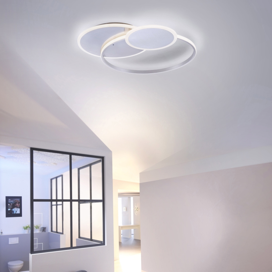 Paul Neuhaus 8318-55 - Luz de teto fosca LED EMILIO LED/53W/230V + controlo remoto