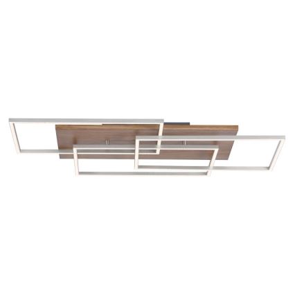 Paul Neuhaus 8330-79 - Candelabro LED integrado com regulação PALMA 3xLED/12W/230V pinho + comando