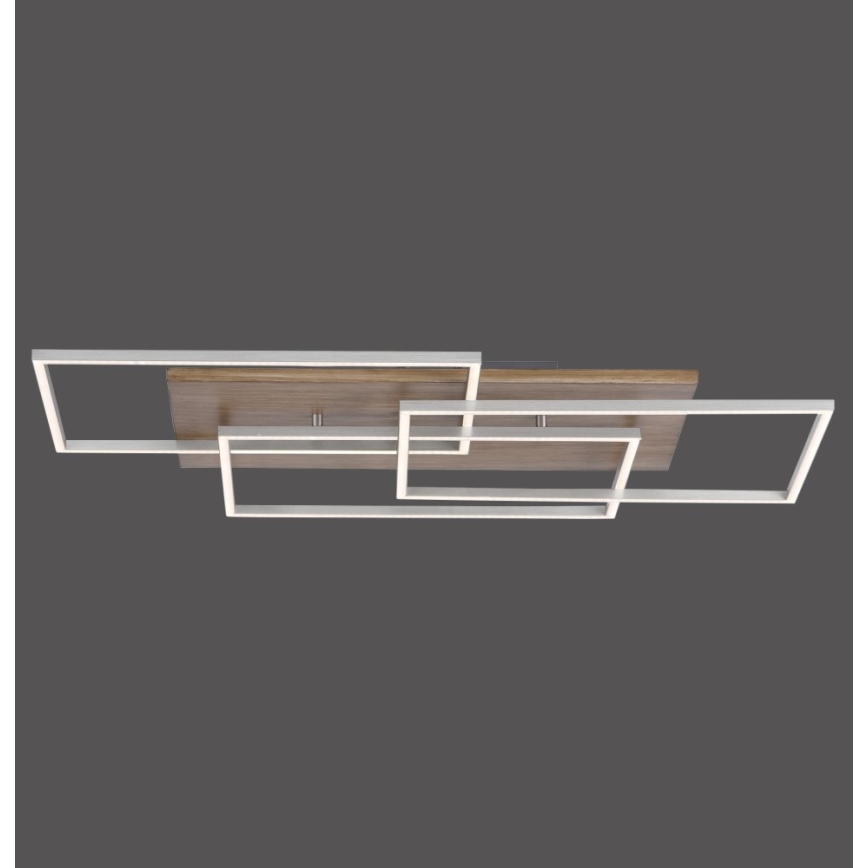 Paul Neuhaus 8330-79 - Candelabro LED integrado com regulação PALMA 3xLED/12W/230V pinho + comando