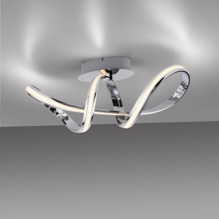 Paul Neuhaus 8331-17 - Candeeiro integrado LED com regulação MELINDA LED/30W/230V cromado brilhante