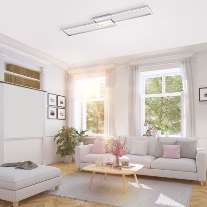 Paul Neuhaus 8371-55 - Luz de teto LED de escurecimento AMARA LED/40W/230V + RC