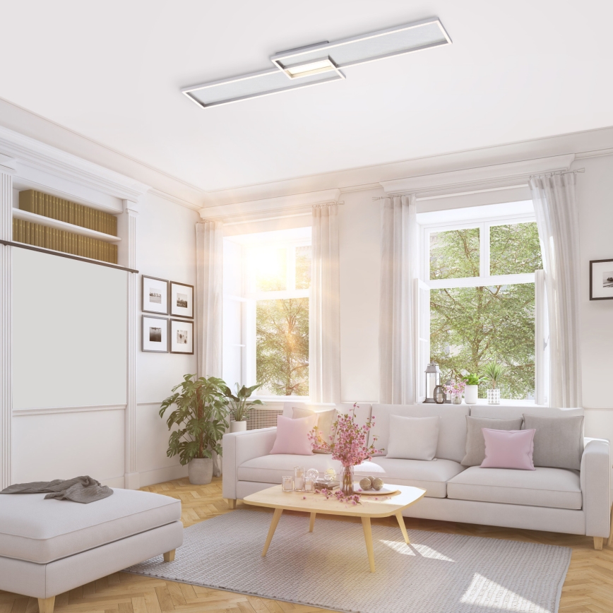 Paul Neuhaus 8371-55 - Luz de teto LED de escurecimento AMARA LED/40W/230V + RC