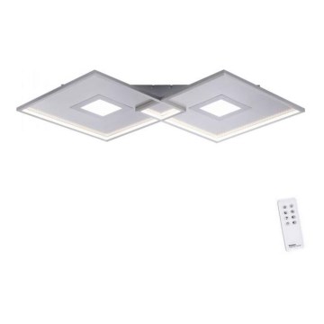 Paul Neuhaus 8378-55 - Iluminação de teto LED com regulação AMARA LED/45W/230V cromado brilhante + comando