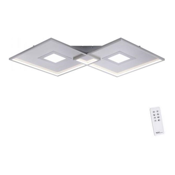 Paul Neuhaus 8378-55 - Iluminação de teto LED com regulação AMARA LED/45W/230V cromado brilhante + comando
