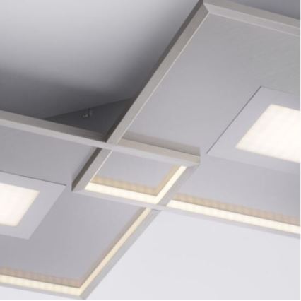 Paul Neuhaus 8378-55 - Iluminação de teto LED com regulação AMARA LED/45W/230V cromado brilhante + comando