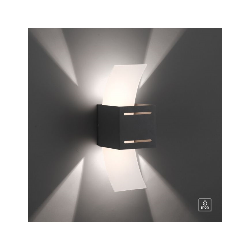 Paul Neuhaus 9007-13 - Iluminação de parede ORMA 1xG9/40W/230V preto