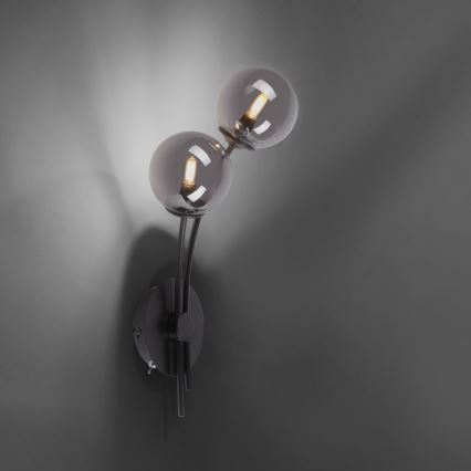 Paul Neuhaus 9014-18 - Candeeiro de parede LED WIDOW 2xG9/3W/230V