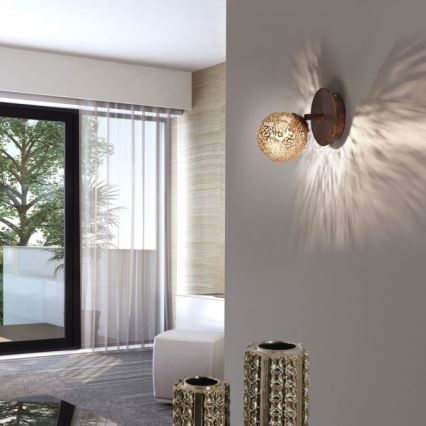 Paul Neuhaus 9031-48 - Foco de parede GRETA 1xG9/40W/230V