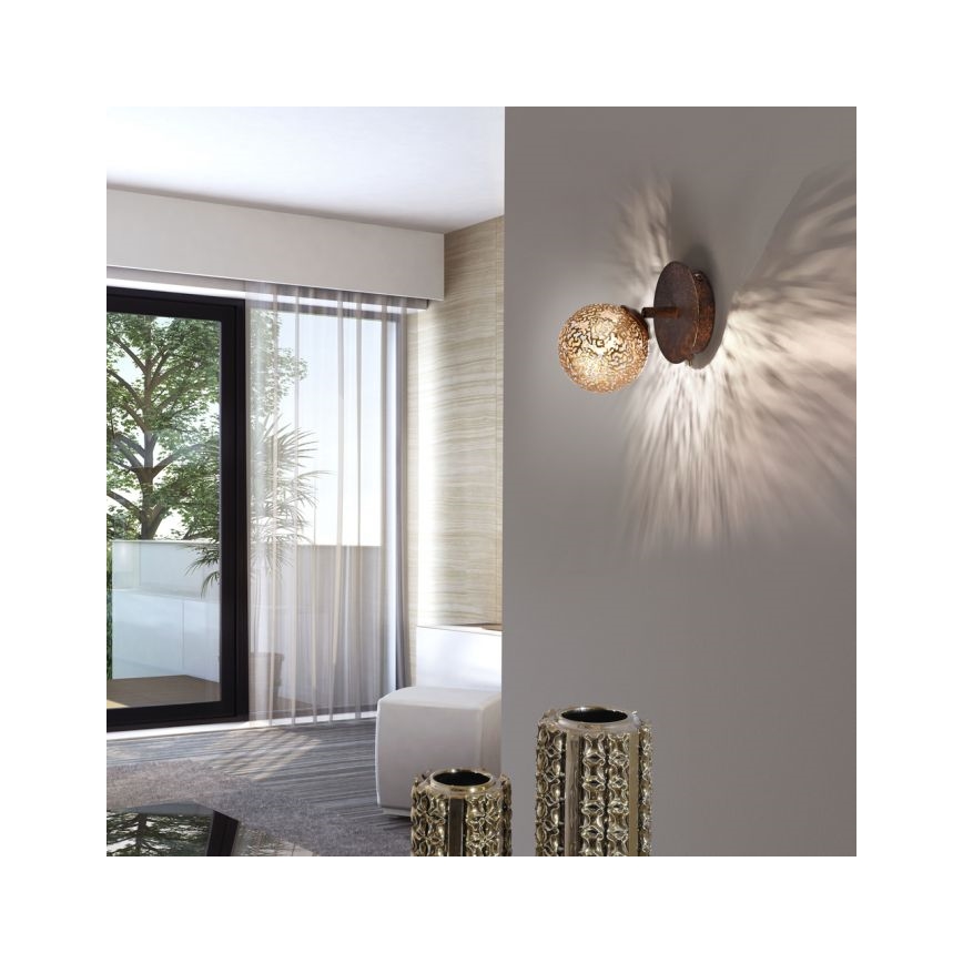 Paul Neuhaus 9031-48 - Foco de parede GRETA 1xG9/40W/230V