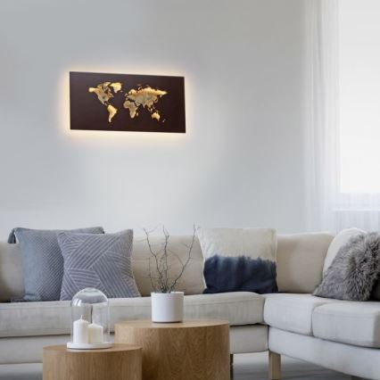 Paul Neuhaus 9056-48 - Candeeiro LED decorativo de parede MAP LED/25W/230V 3000K
