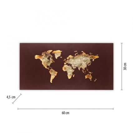 Paul Neuhaus 9056-48 - Candeeiro LED decorativo de parede MAP LED/25W/230V 3000K