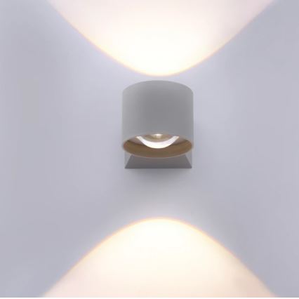 Paul Neuhaus 9441-21 - Iluminação de parede exterior LED TIMO 2xLED/2W/230V IP54