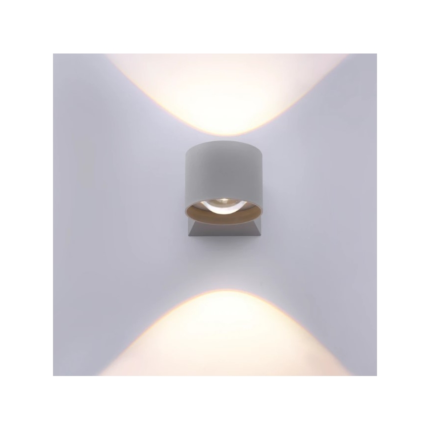 Paul Neuhaus 9441-21 - Iluminação de parede exterior LED TIMO 2xLED/2W/230V IP54