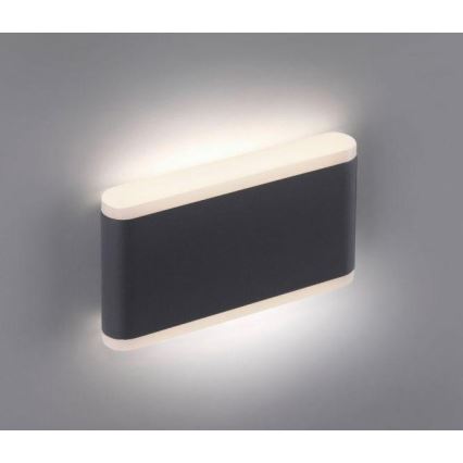 Paul Neuhaus 9483-13 - Iluminação de parede exterior LED ELSA 2xLED/5,4W/230V IP65