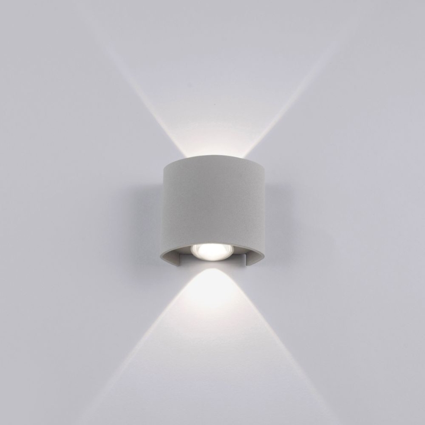 Paul Neuhaus 9486-21 - Iluminação de parede exterior LED CARLO 2xLED/1,7W/230V IP54