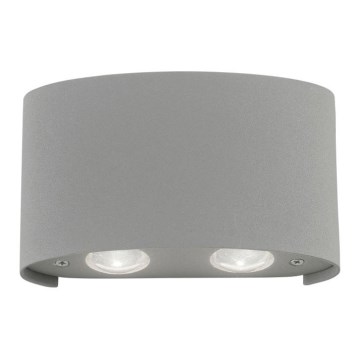 Paul Neuhaus 9487-21 - Iluminação de parede exterior LED CARLO 4xLED/0,8W/230V IP54