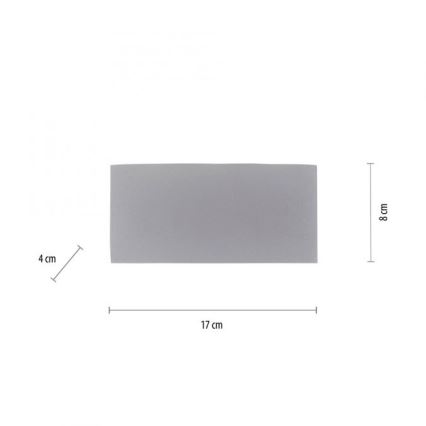 Paul Neuhaus 9488-21 - Iluminação de parede exterior LED CARLO 6xLED/0,8W/230V IP54
