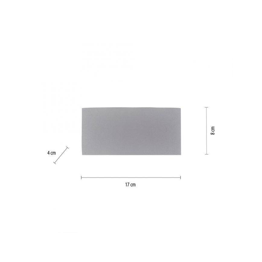 Paul Neuhaus 9488-21 - Iluminação de parede exterior LED CARLO 6xLED/0,8W/230V IP54