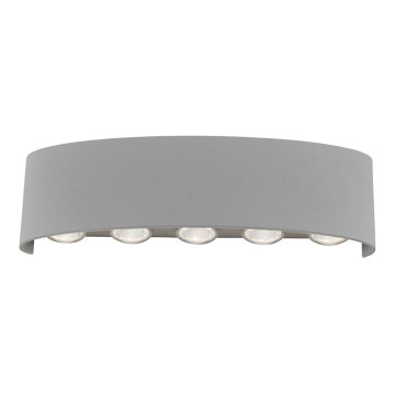 Paul Neuhaus 9489-21- Iluminação de parede exterior LED CARLO 10xLED/0,8W/230V IP54
